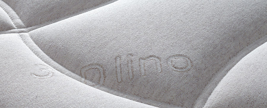 Materasso a molle Balance De Luxe tessuto 3D lino