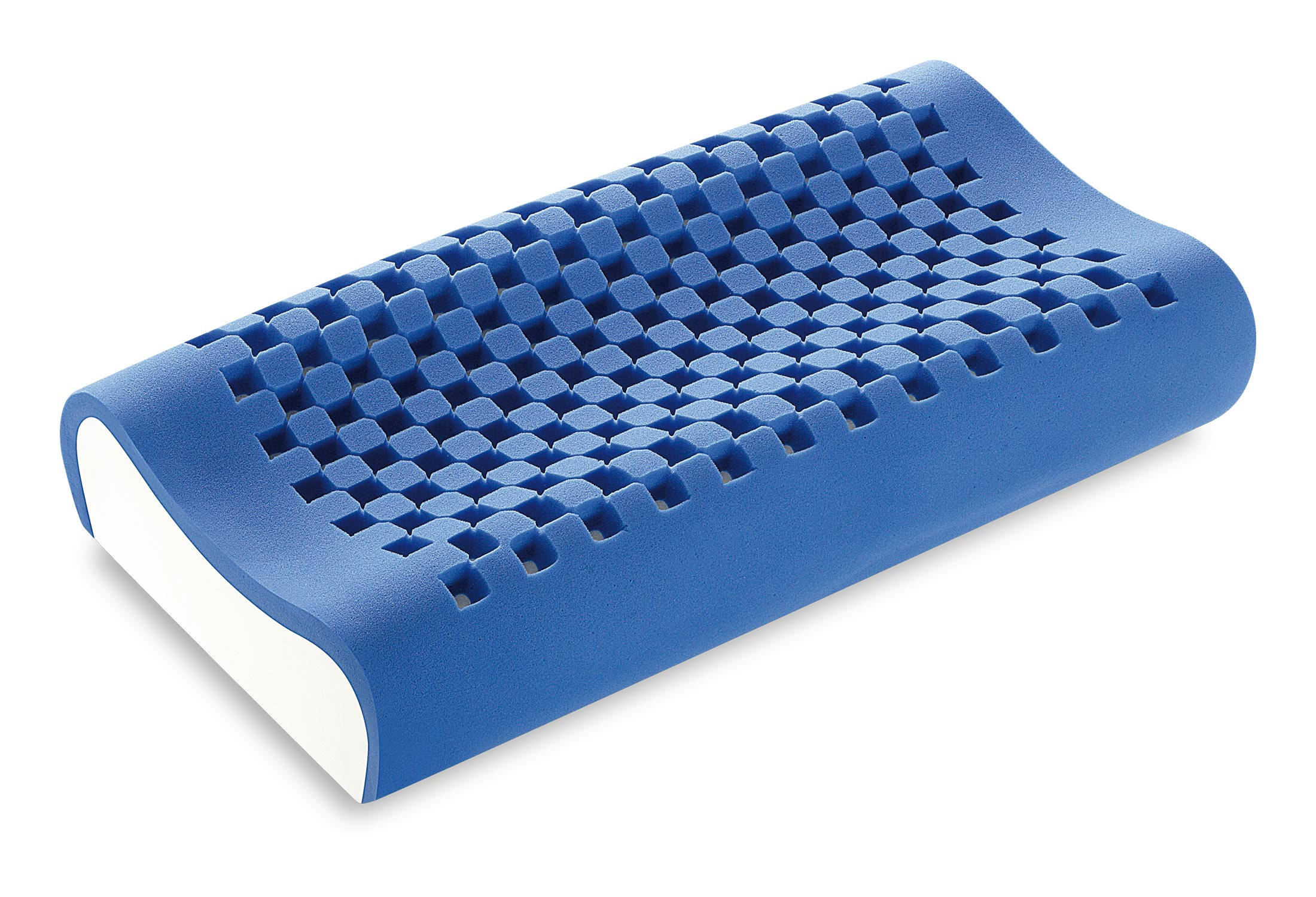 Dream Memory Blue Cervical Pillow Manifattura Falomo