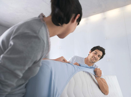 Mattress Topper Sheet in Aloe Vera