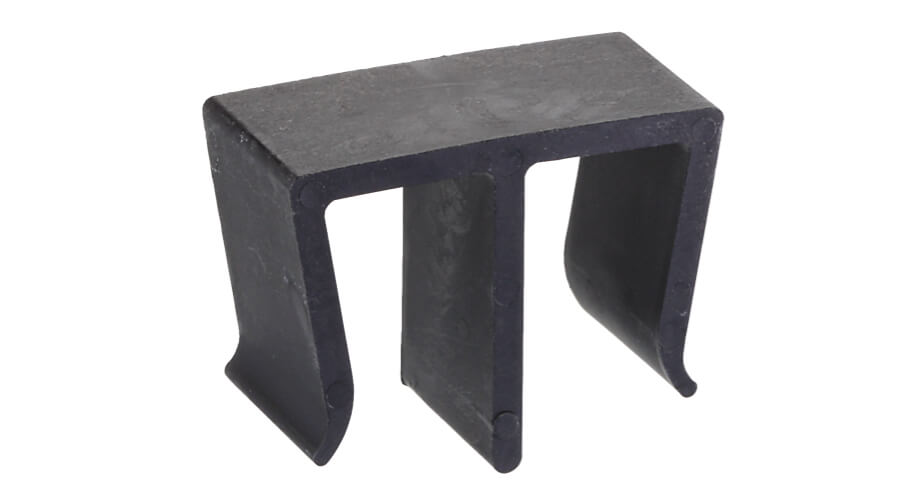 Plastic bed base connector