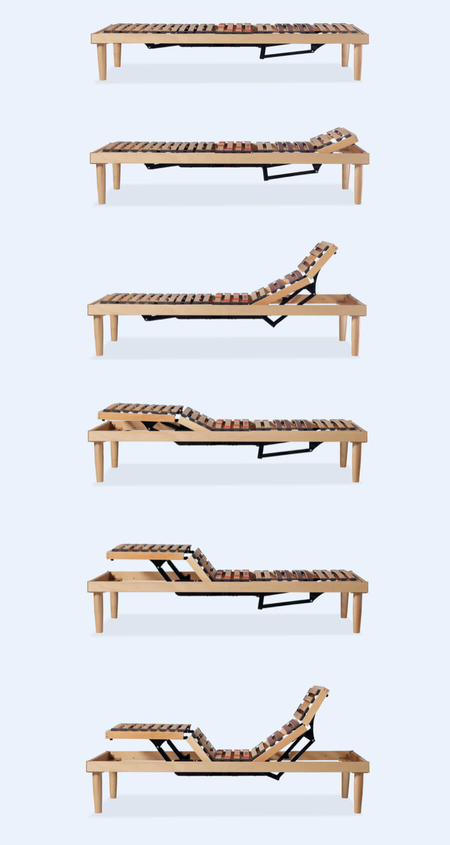 Positions Inca Motor bed base